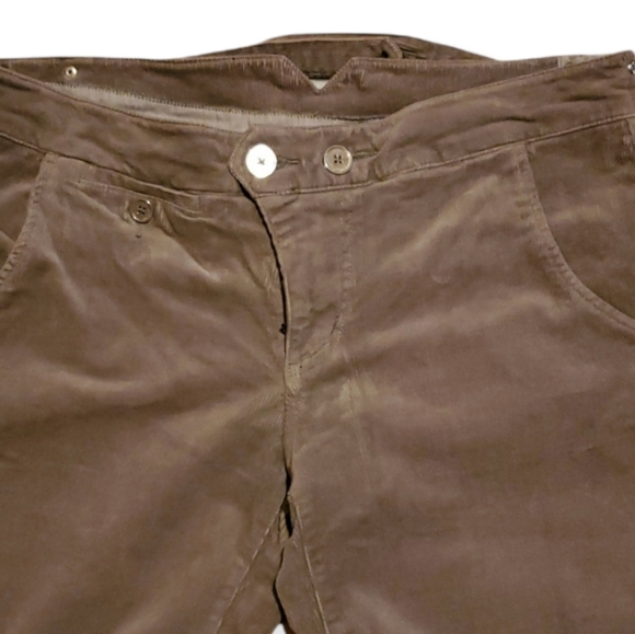 NWT Red by Marc Ecko Mudpie Pants, Corduroy, Dull Gray, Size 7, Capris Length - Picture 2 of 5